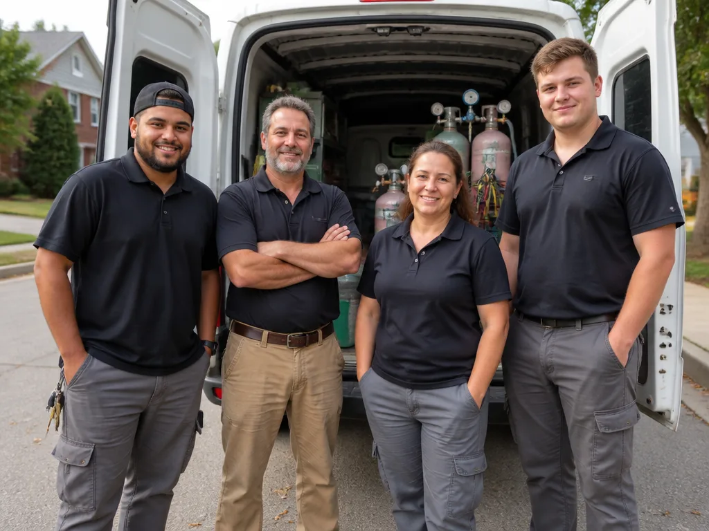 Kentucky Air Duct Cleaning team